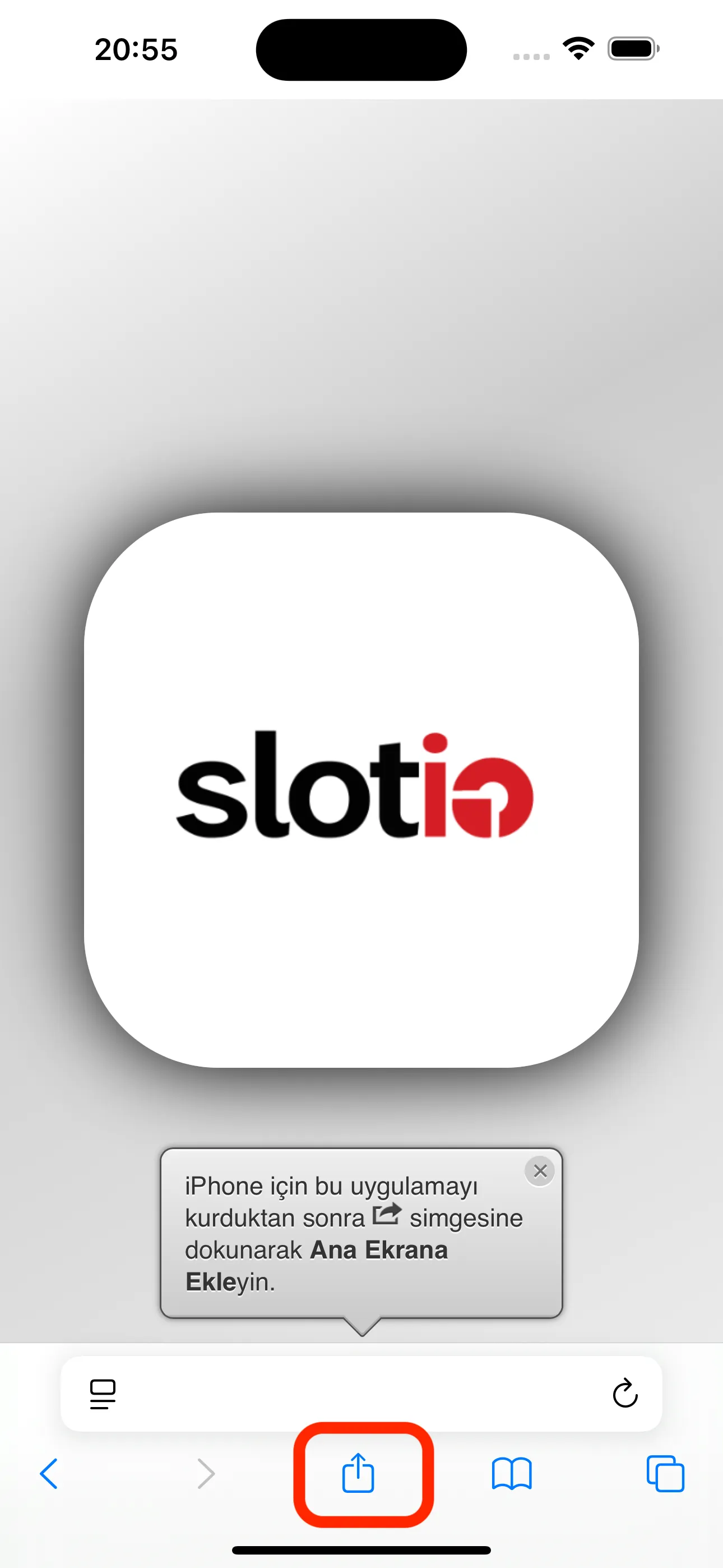 slotio Mobil Tanıtım - Adım 4